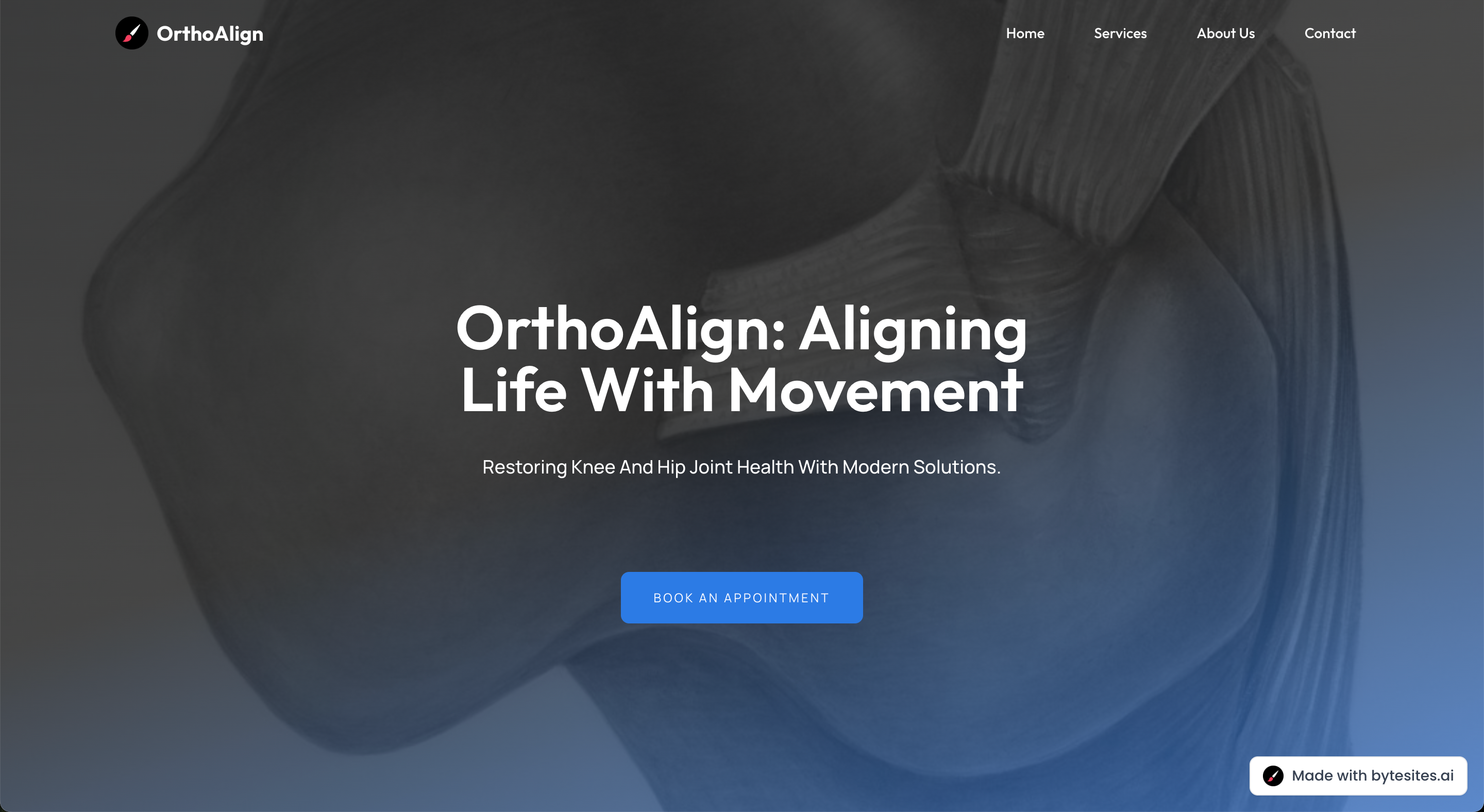Medical website preview